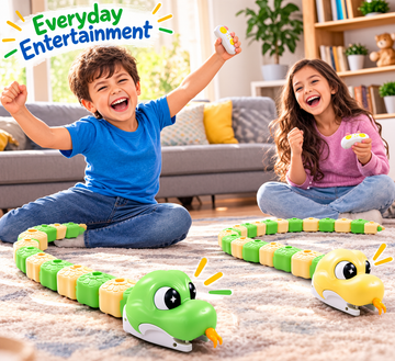 🐍 2-Piece Remote-Controlled Snake Toy Set